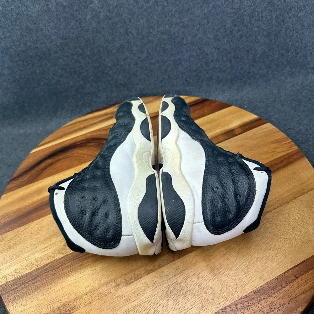 Air Jordan 13 Reverse He Got Game Shoes Kids Size 2Y GS Black White 414575-061